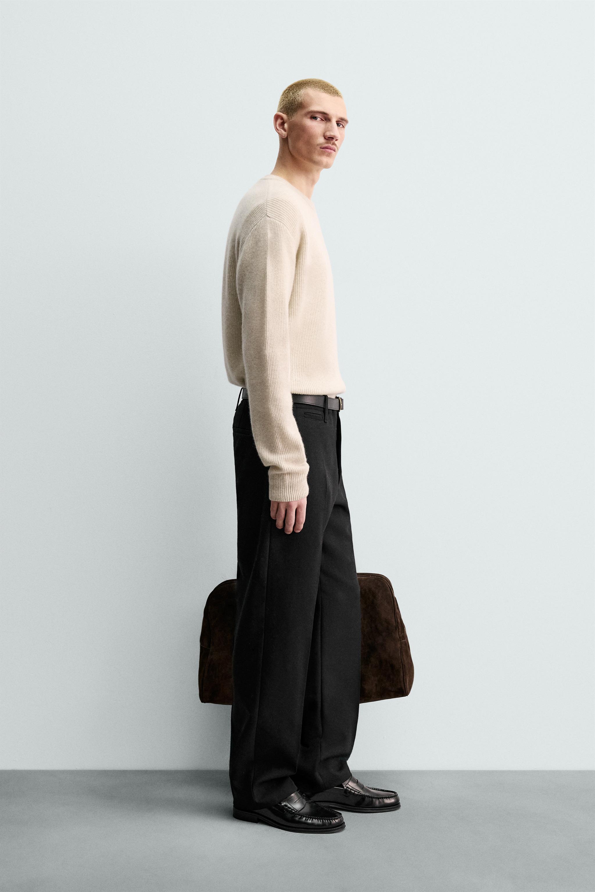 100% CASHMERE RIBBED JUMPER ORIGINS